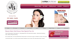 Desktop Screenshot of facequebeauty.com.au